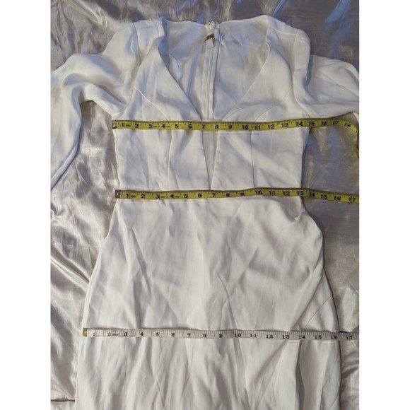 Size Small, LULUS Romance for the Ages White Long Sleeve Maxi Dress - Picture 6 of 9